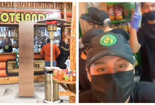 Jefe llama una patrulla porque empleado se comió un elote Jefe llama una patrulla porque empleado se comió un elote