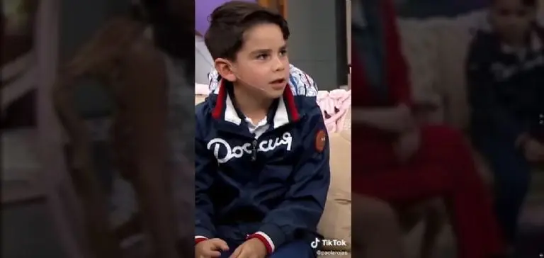 Hijo de Paola Rojas. Foto: captura de pantalla.