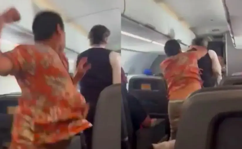 El sobrecargo le habr&iacute;a negado utilizar el ba&ntilde;o destinado a los viajeros de primera clase Cr&eacute;ditos: Captura de pantalla 