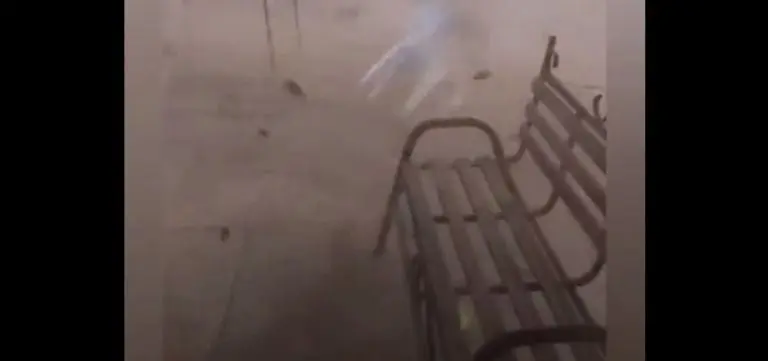 Imágenes del tornado en Sinaloa. Foto: captura de pantalla.