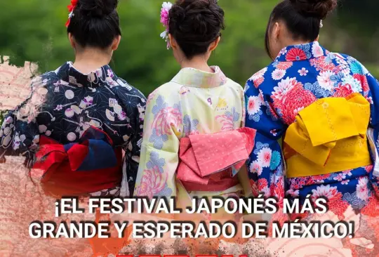 El Japan Fest CDMX se llevará a cabo el próximo 5 y 6 de noviembre en Campo Marte