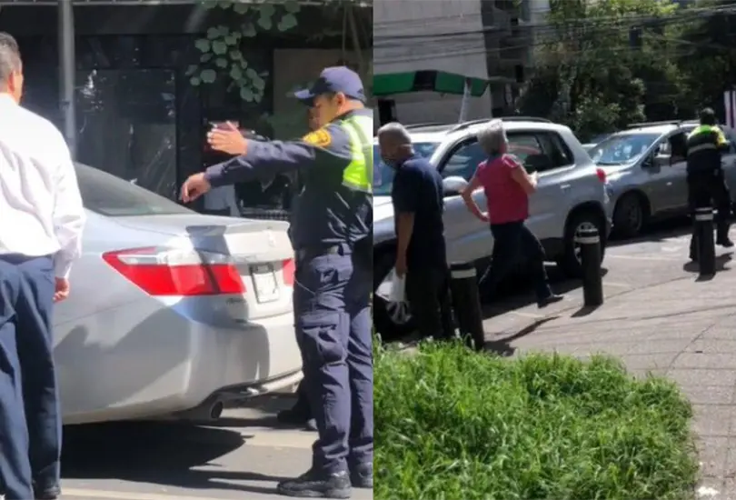 El conductor de DiDi le escupió primero al policía, hecho por el cual, este intentó vengarse haciendo lo mismo, pero terminó por darle al hijo de la pasajera El conductor de DiDi le escupió primero al policía, hecho por el cual, este intentó vengarse haciendo lo mismo, pero terminó por darle al hijo de la pasajera