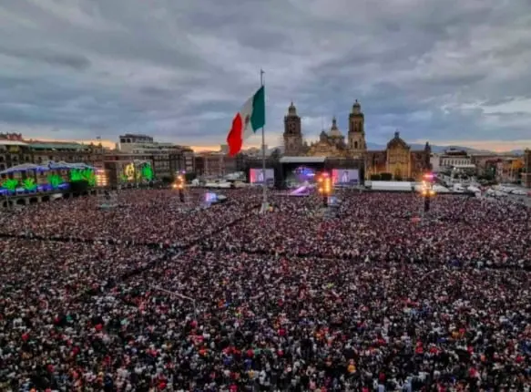 La presentaci&oacute;n de Grupo Firme caus&oacute; un gran revuelo entre los internautas Cr&eacute;ditos: Especial  