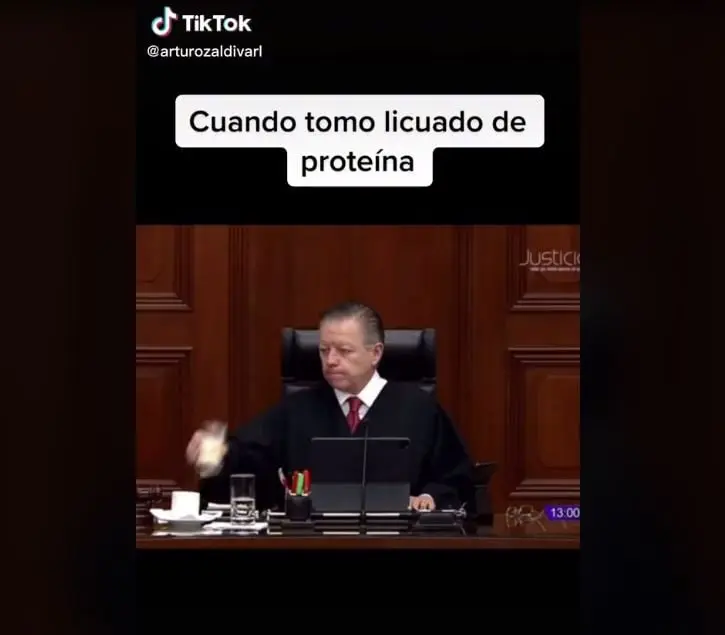 El Ministro Presidente de la Suprema Corte de Justicia de la Naci&oacute;n es uno de los m&aacute;s populares en TikTok, con 150 mil seguidores.
