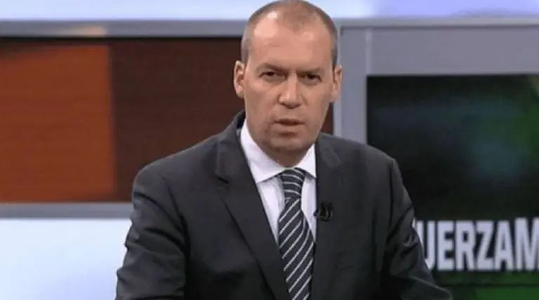 André Marín trabaja en Fox Sports. Foto: captura de pantalla.