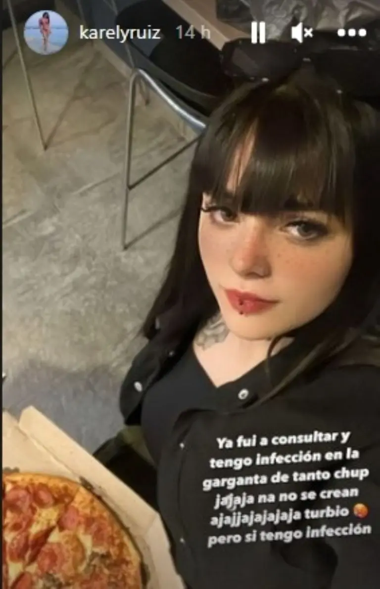 ¿Karely cruda? Foto: Instagram.