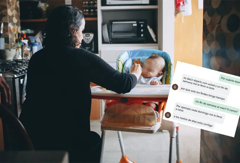Mamá busca a niñera que viva con su hijo Mamá busca a niñera que viva con su hijo