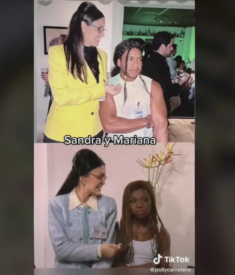 Fiesta temática de Betty, la fea (TikTok)
