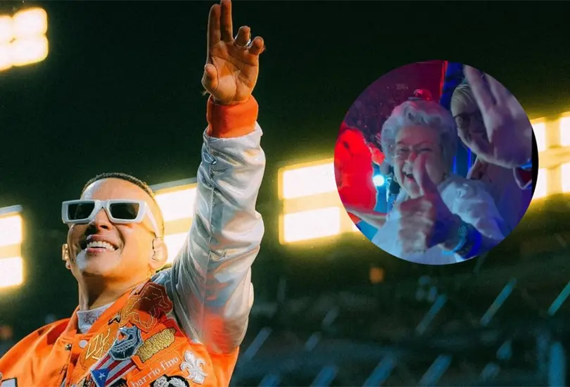 Abuelita sube a escenario y baila reguetón junto a Daddy Yankee: "Tenemos de todos los fans" Abuelita sube a escenario y baila reguetón junto a Daddy Yankee: "Tenemos de todos los fans"