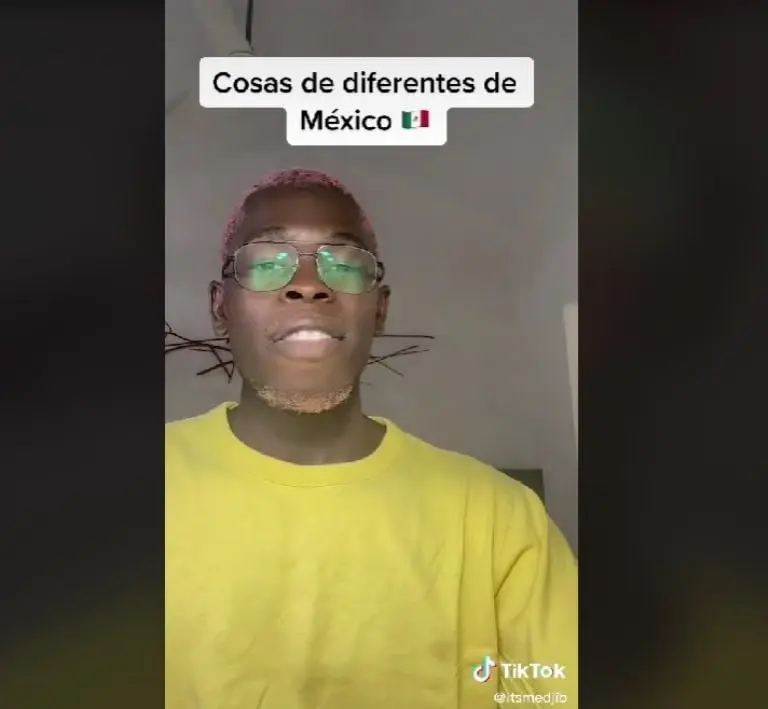 Francés queda sorprendido con México (TikTok)