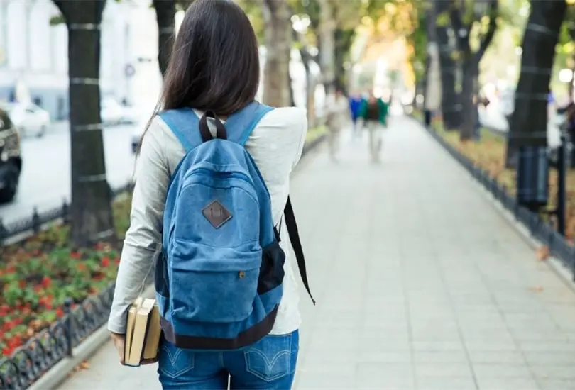 Es importante que sea una mochila, pues así permite tener libre los brazos y manos. Es importante que sea una mochila, pues así permite tener libre los brazos y manos.