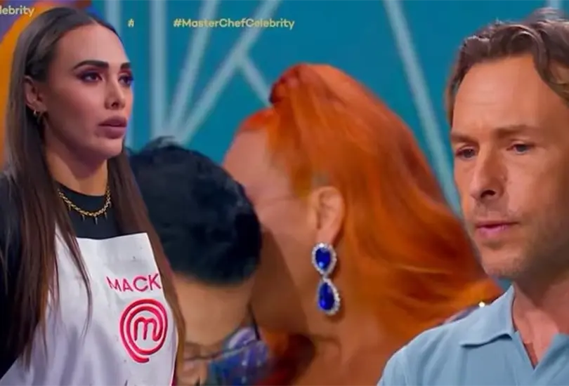 Macky Gonz&aacute;lez pele&oacute; con los jueces. 