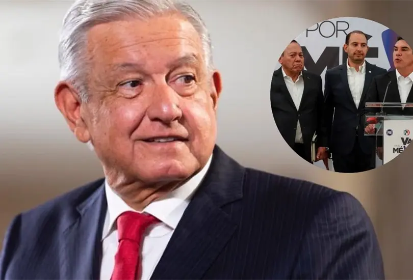 AMLO habló sobre la alianza Va por México. AMLO habló sobre la alianza Va por México.