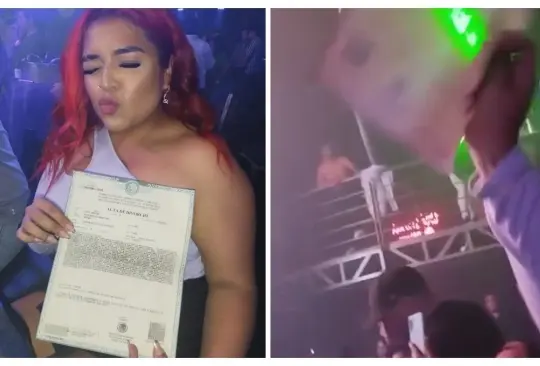 Mujer celebra su divorcio en un antro 