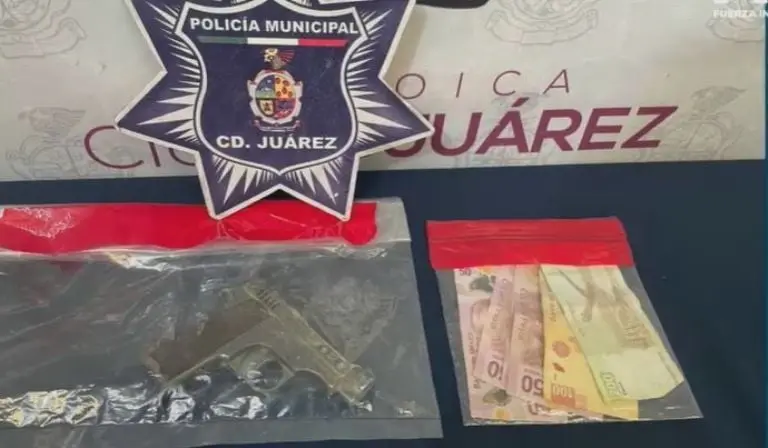 El arma que utilizó era falsa. Foto: captura de pantalla.
