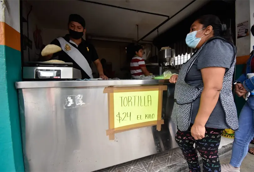 &iquest;Cu&aacute;l es el precio del kilo de tortillas? 