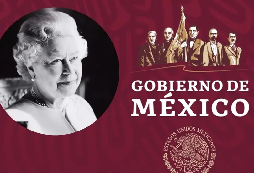 El gobierno mexicano se expres&oacute; por la muerte de Isabel II. 