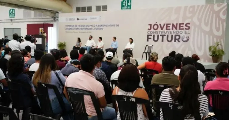 Programa Jóvenes Construyendo el Futuro del Gobierno de México. Foto: Inatagram (jovconfuturo).