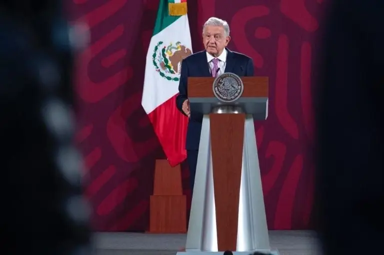 AMLO fue criticado por Lilly Téllez. Foto: Presidencia.