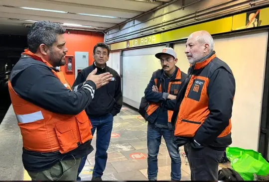 Se hicieron pruebas de trenes en vacío para reanudar el servicio de la Línea 3 del Metro de Indios verdes a Tlatelolco.