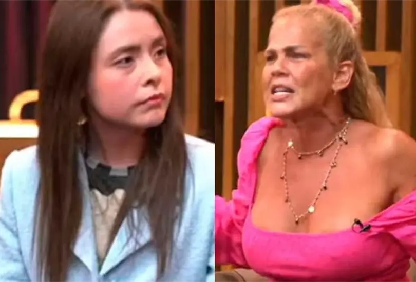 Niurka Marcos y Maryfer Centeno tuvieron una intensa pelea durante el programa de YouTube, La Saga. Cr&eacute;ditos: Especial 
