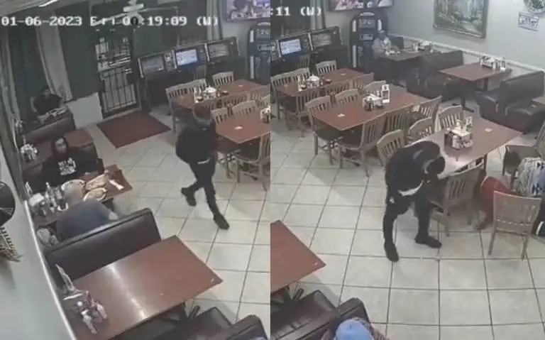 El ladr&oacute;n fue abatido en una taquer&iacute;a en Texas Cr&eacute;ditos: Captura de pantalla 