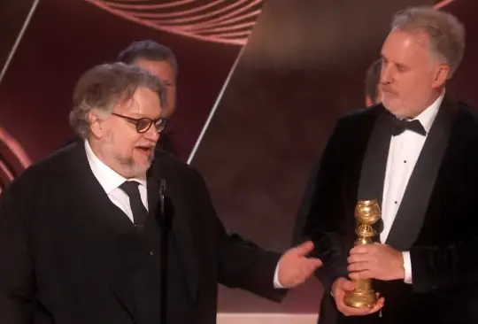 Guillermo del Toro se llevó el premio a Mejor Película Animada en la ceremonia 80 de los Globos de Oro por su filme Pinocho, de 2022.