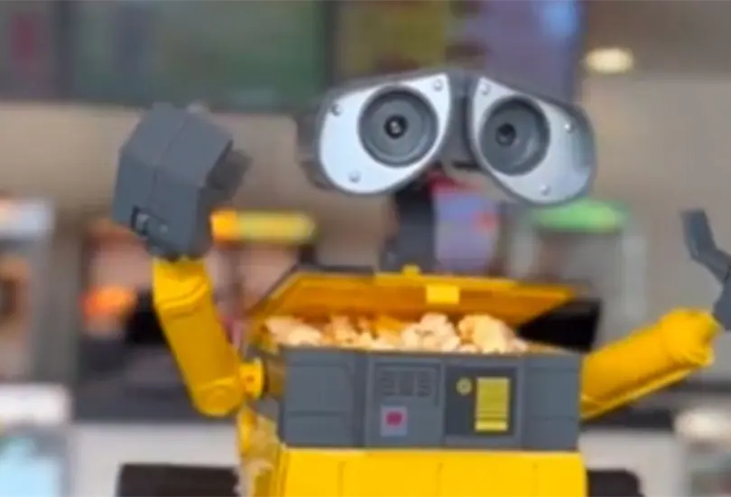 La cubeta de palomitas est&aacute; dedicada a una de las estrellas de la franquicia.