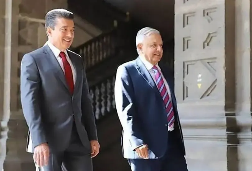 Rutlio Escand&oacute;n felicit&oacute; a AMLO por Cumbre de L&iacute;deres de Am&eacute;rica del Norte. 