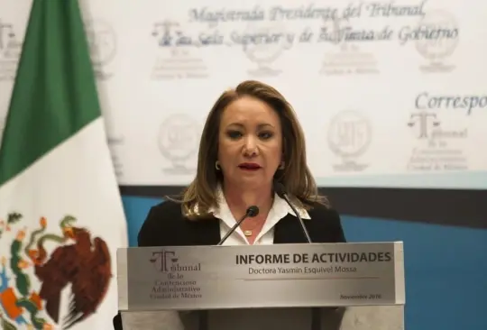 La ministra Yasmín Esquivel no se ha pronunciado al respecto Créditos: Cuartoscuro 