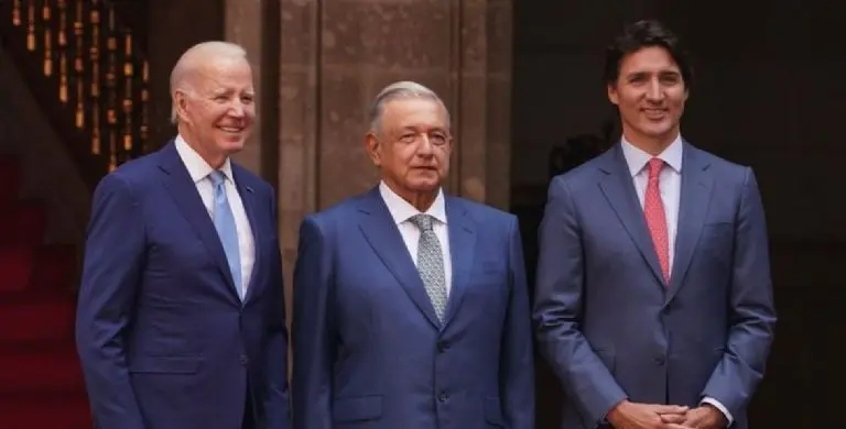 Joe Biden, AMLO y Justin Trudeau. Foto: Instagram (lopezobrador).