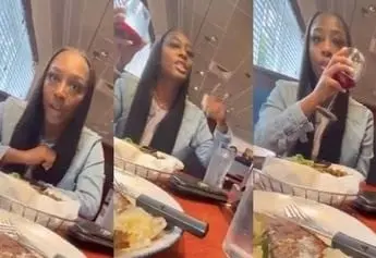 Mujer exige a hombre pagar comida de sus hijos Créditos: Especial Mujer exige a hombre pagar comida de sus hijos Créditos: Especial