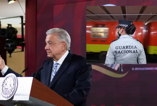 En la mañanera AMLO criticó a quienes callaron cuando realmente se militarizó el país y aclaró que en CDMX ya había 20 mil elementos de la Guardia Nacional.