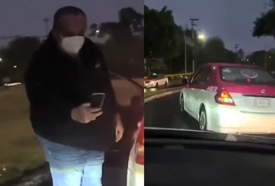El conductor de un taxi amenazó con secuestra al conductor de un auto, hecho que causó indignación en redes sociales. El conductor de un taxi amenazó con secuestra al conductor de un auto, hecho que causó indignación en redes sociales.