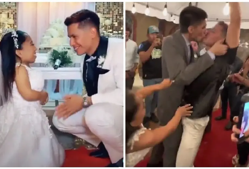 Invitado besa a recién casado en su boda Invitado besa a recién casado en su boda