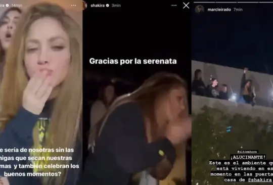 Shakira festejó que su canción con BZRP estuvo tres días consecutivos en el número uno de reproducciones en Spotify. Gracias por la serenata, dijo a fans. Shakira festejó que su canción con BZRP estuvo tres días consecutivos en el número uno de reproducciones en Spotify. Gracias por la serenata, dijo a fans.