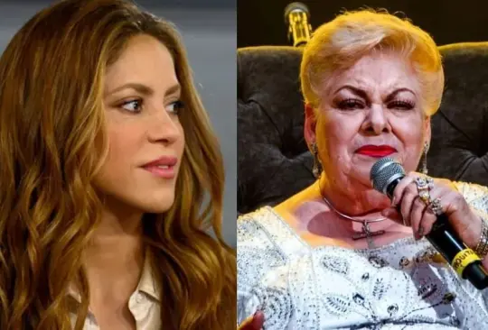 Shakira ha sido comparada con Paquita, quien suele interpretar canciones de desamor.