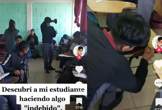 Estudiante bolea los zapatos de sus compañeros para ganar un dinero extra Estudiante bolea los zapatos de sus compañeros para ganar un dinero extra