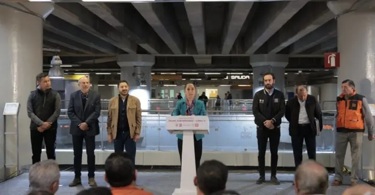 Claudia Sheinbaum compartió un informe de los trabajos para la reapertura de la Línea 12. Imagen: @Claudiashein.