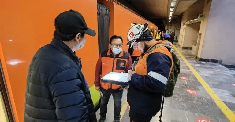 Antes de la reapertura de Línea 12, las autoridades hicieron pruebas con especialistas que dieron el visto bueno. Imagen: @GCalderon_Metro.