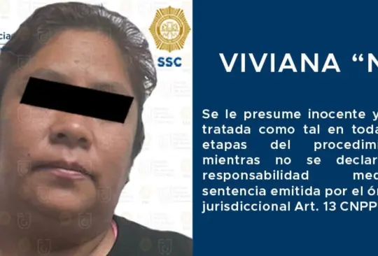 Viviana N, quien arrojó objetos a las vías del Metro deberá presentarse regularmente ante la Unidad de Medidas Cautelares y enfrentará en libertad su proceso penal.