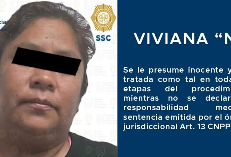 Viviana N, quien arrojó objetos a las vías del Metro deberá presentarse regularmente ante la Unidad de Medidas Cautelares y enfrentará en libertad su proceso penal. Viviana N, quien arrojó objetos a las vías del Metro deberá presentarse regularmente ante la Unidad de Medidas Cautelares y enfrentará en libertad su proceso penal.