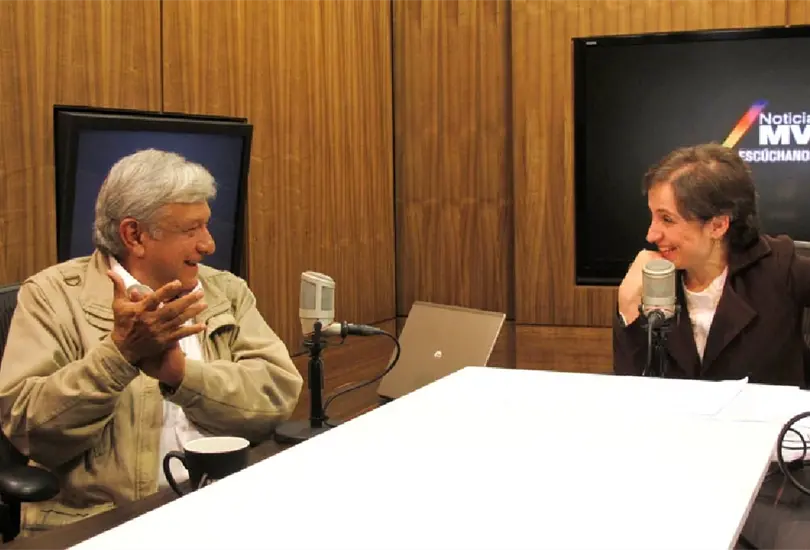Desde que AMLO lleg&oacute; a la Presidencia sus roces con Aristegui han sido cada vez m&aacute;s numerosos hasta llamarla ir&oacute;nicamente paladina de la libertad.