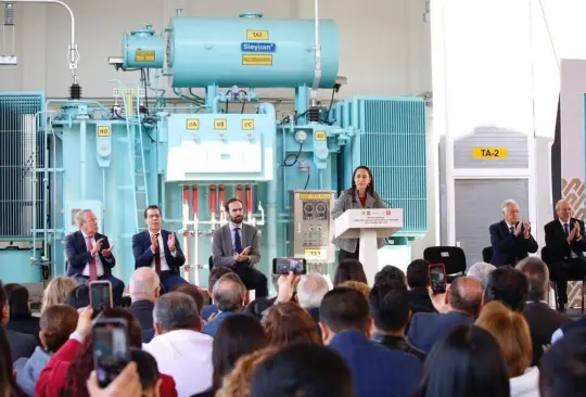 Inauguran Metro-Electricidad, proyecto de CFE y STC