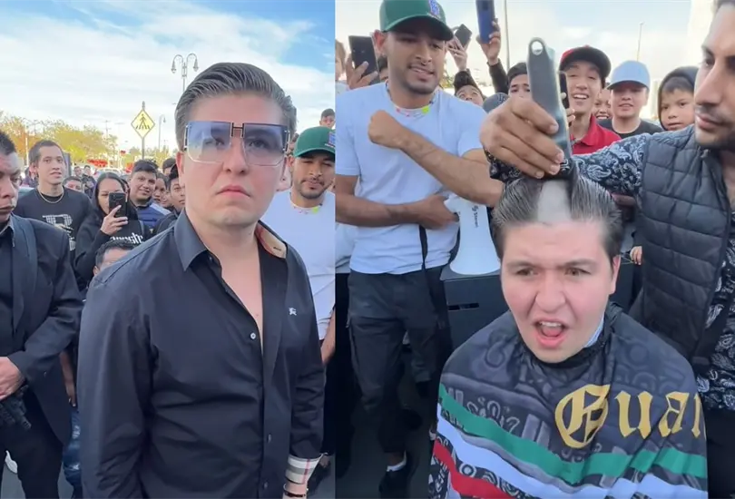 El creador de contenido retó al joven millonario a raparse a cambio de una camioneta frente a todos sus seguidores El creador de contenido retó al joven millonario a raparse a cambio de una camioneta frente a todos sus seguidores