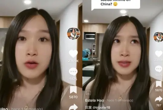 Influencer china revela cuánto es el salario mínimo en su país Influencer china revela cuánto es el salario mínimo en su país