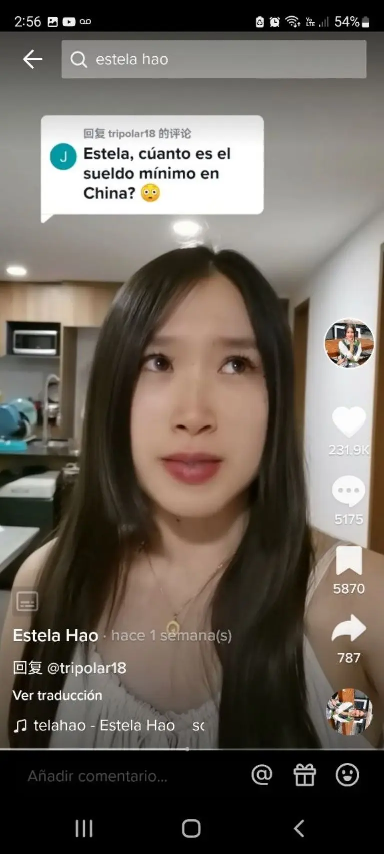 Influencer revela salario mínimo de su país - Tomada de video