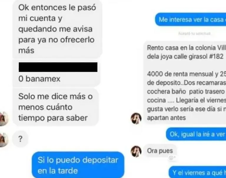 Ofertas falsas de vivienda (Redes sociales)
