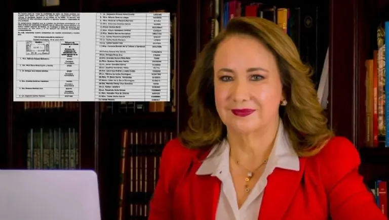 Ministra Yasmín Esquivel. Foto especial.