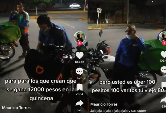 Fue en TikTok en donde un usuario reveló cuánto ganan sus compañeros al repartir comida en las diversas aplicaciones delivery